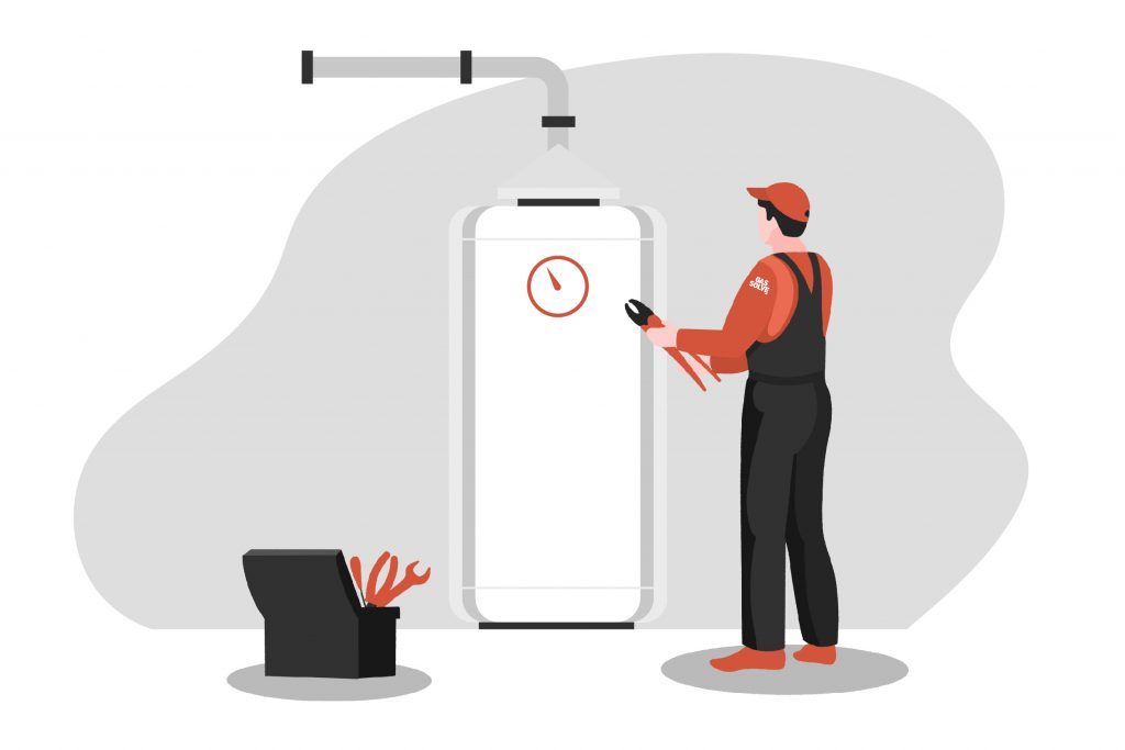 Gas Solve engineer at work